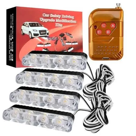 Front grille Police Security Light — view 1