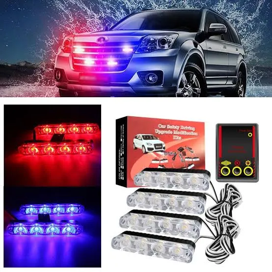 Front grille Police Security Light — view 2